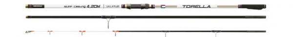 Удилище TORELLA SURF CASTING 4,50M 100-250G