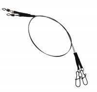 Поводок титановый DAM Effzet Kink-Free Titanium Leader 30 см 11 кг 2 шт