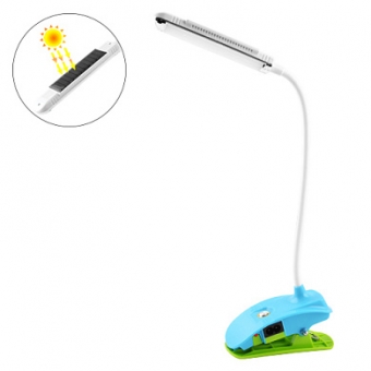 Ліхтар лампа 5868T 11SMD, сонячна батарея, ЗУ 220V, вбудований акумулятор, на прищіпці