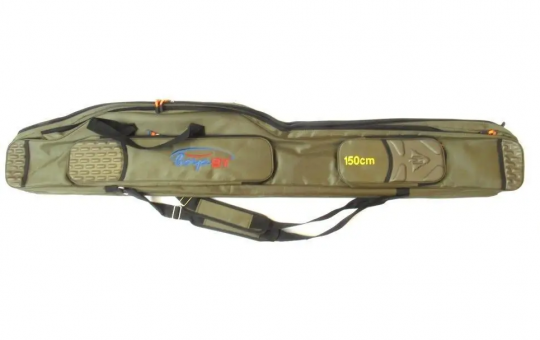 Чехол Boya коричневый 3 відділення +2 кармани 135см