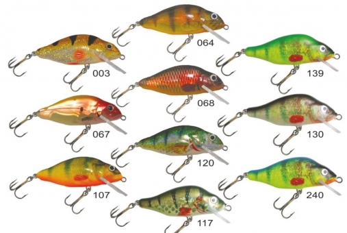 Воблер HRT PERCH  7CM / 15G  FL( 2,0-2,5M)