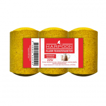 Технопланктон HARPOON FLUOR 3*75г=225г Пряжене Молоко