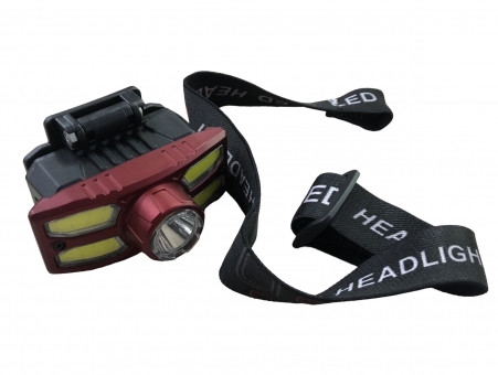 Ліхтар на чоло Luxury 1898/HX209-XPE+4COB, Li-Ion аккум., ЗУ microUSB