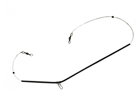 Протизакручувач фідерний у складі 23см з карабіном д 3мм