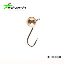 Intech Ice Jig Шарик грань с петелькой d 5.0 (#01 золото) 1,18г