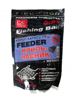 Фиш Фуд ПРИКОРМКА OLIMP  FISHING BAIT 0,9 кг Карп Карась Лящ (криль + чеснок)