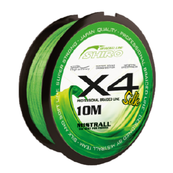 SHIRO BL GREEN 10M х 10шт.0,06MM