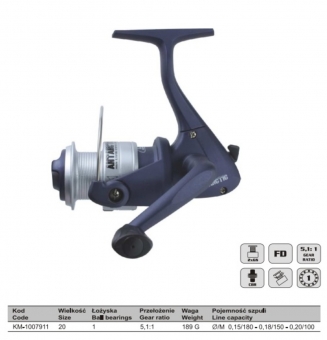 Катушка ANTARCTIC 20FD  Mistrall