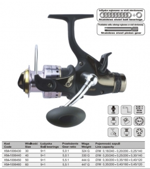 Катушка HAGURO FD40 Mistrall