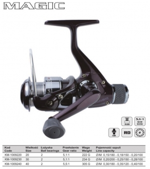 Катушка MAGIC RD30 Mistrall