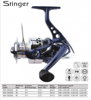 Катушка STINGER FD60 Mistrall
