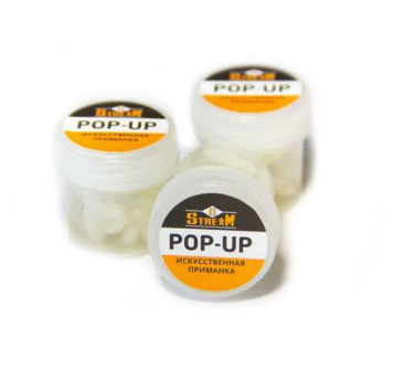 Силиконовая приманка белый опарыш/опарыш