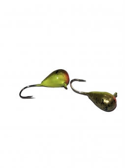 Intech Ice Jig Капля с петелькой d 5.0 (#07 марс) 1,9г