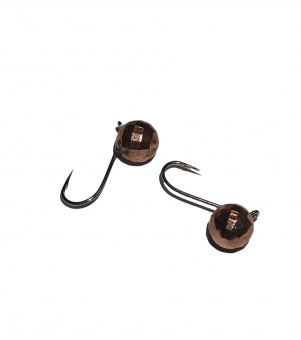 Intech Ice Jig Шарик грань с петелькой d 5.0 (#03 медь) 1,18г
