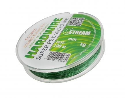Шнур G.Stream HARDWIRE зеленый 100м