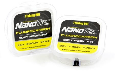 Флюорокарбон Fishing ROI NanoTec 0,25мм 4,5кг 25м