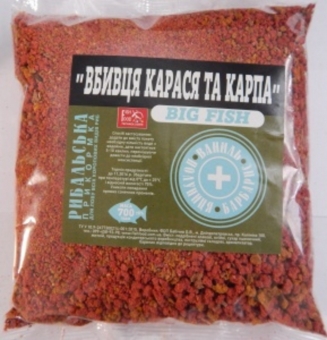 Прикорм Убийца Карася и Карпа 0,8 кг