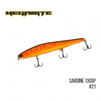 Megabite Sardine 130SP (130 mm, 19.7 g, 1.8 m)