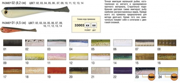 GLADYS MINNOW  4,5см