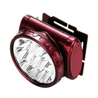 Ліхтар на чоло Luxury 1898, 13LED, ЗУ 220V, вбудований акумулятор