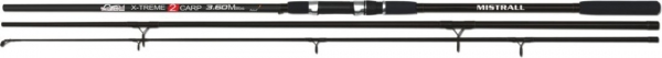 Удилище X-TREME  CARP  3,6м  3LBS Mistrall