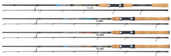 Спиннинг   AQUA SPIN 2,40M 10-30G Mistrall