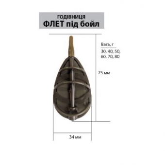 Кормушка Флэт под бойл