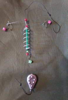 "Пугало" 2х ст. отвод 3 крючка 50г