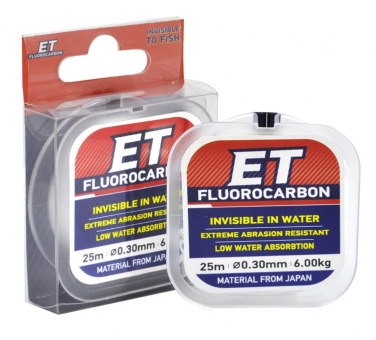 Поводковый материал Fluorocarbon ET d=0,30 6,0kg 25m
