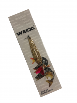 Блешня Weida 9g Gold