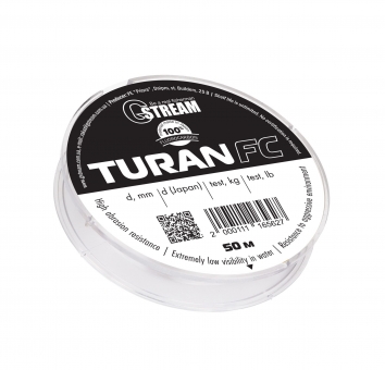Леска G.Stream Turan FC fluorocarbon 50 m 0,384