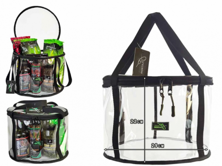 ПМ Прозора сумка-відро для прикормки 12л