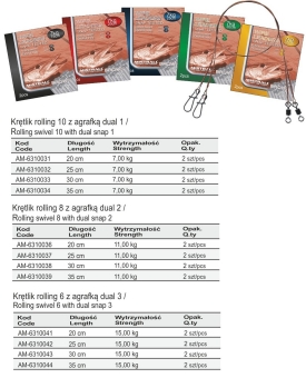 Поводок стальной WIRE LEADERS 1x7 25см MISTRALL 2 шт